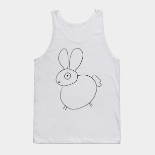 Doodle bunny Tank Top